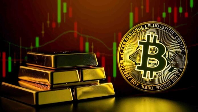 Gold points to an explosive bullish movement and that's great for bitcoin