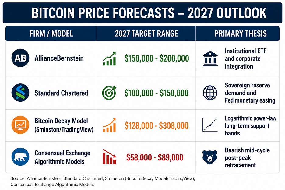 Bitcoin Price Forecasts 2027