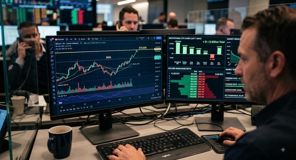 Bitcoin Struggles Below $65K