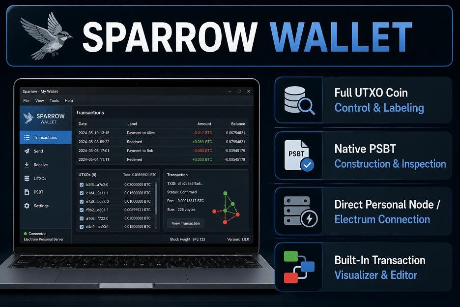 SPARROW WALLET