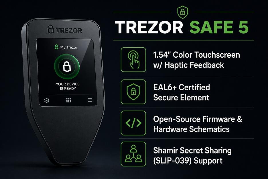 TREZOR SAFE 5